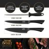 Thyme & Table Knife Set, 13-Piece Kitchen Slim Block Stainless Steel Knife Set